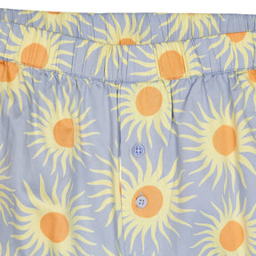 Hush Blue Sun Pattern Trousers