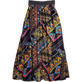 NRBY Multicoloured Cotton Maxi Skirt