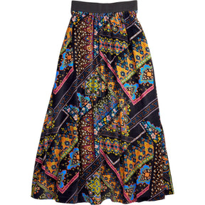NRBY Multicoloured Cotton Maxi Skirt