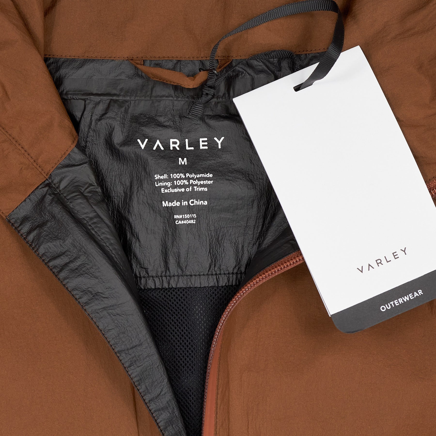 Varley Brown Cavanagh Rain Jacket