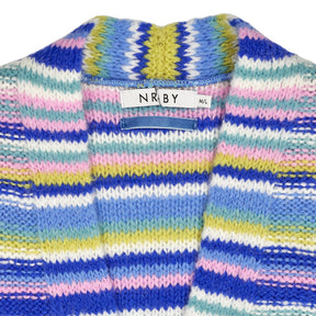 NRBY Multicolour Stripe Knit Cardigan