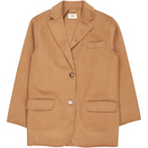 Hush Camel Della Wool Blazer