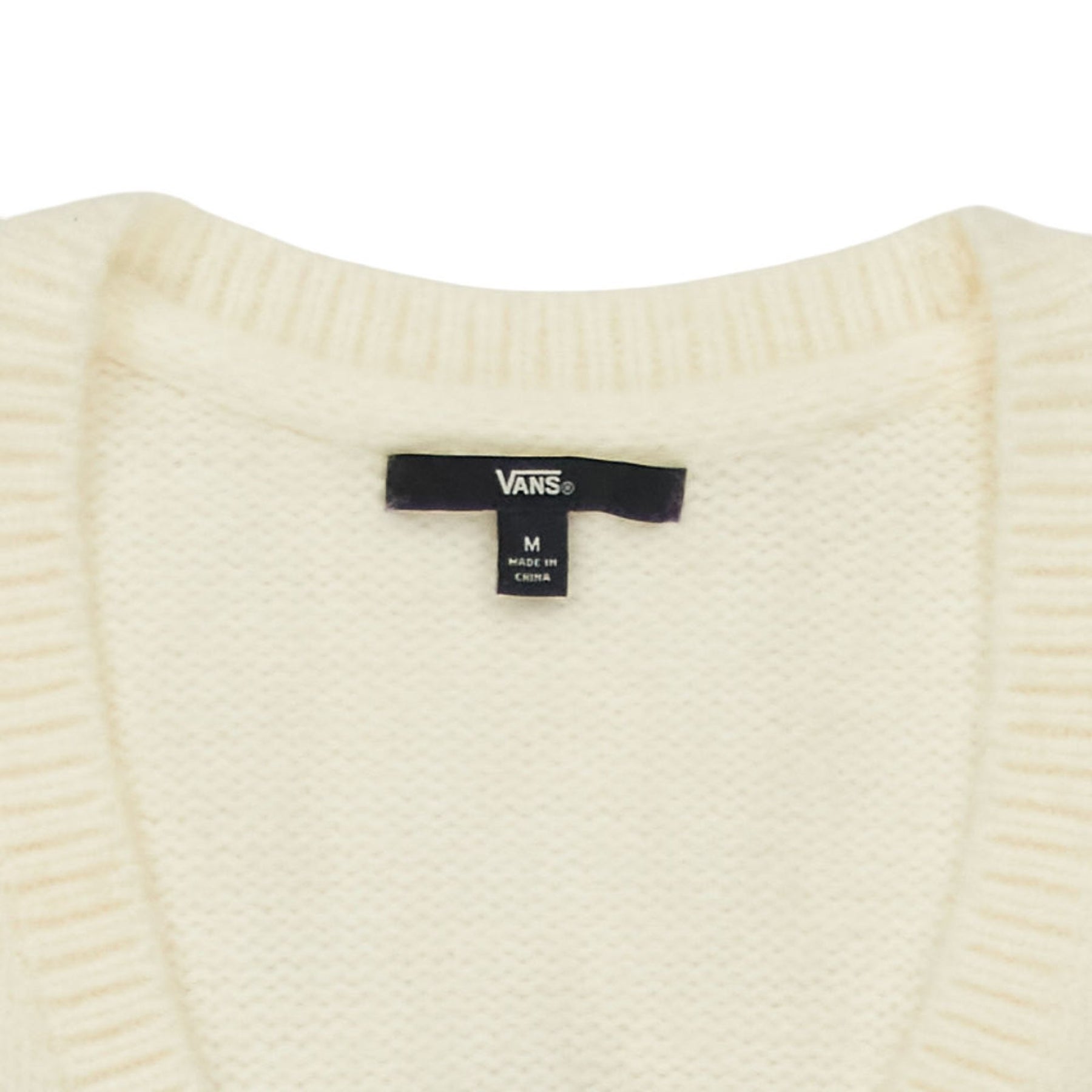 Vans Cream Valerie Stripe Cardigan