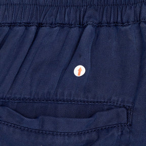 Fat Face Blue Lyocell Cuffed Trousers