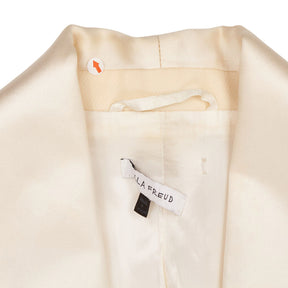 Bella Freud Cream Blazer Jacket