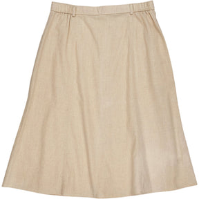 Marks & Spencer Beige Linen Blend Skirt