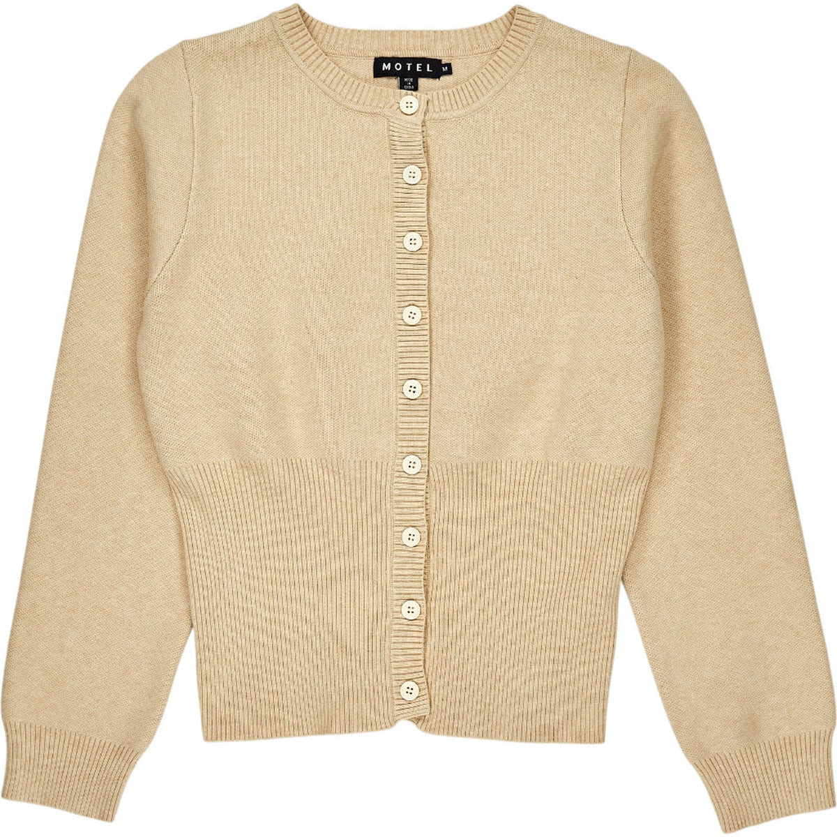 Motel Beige Cardigan