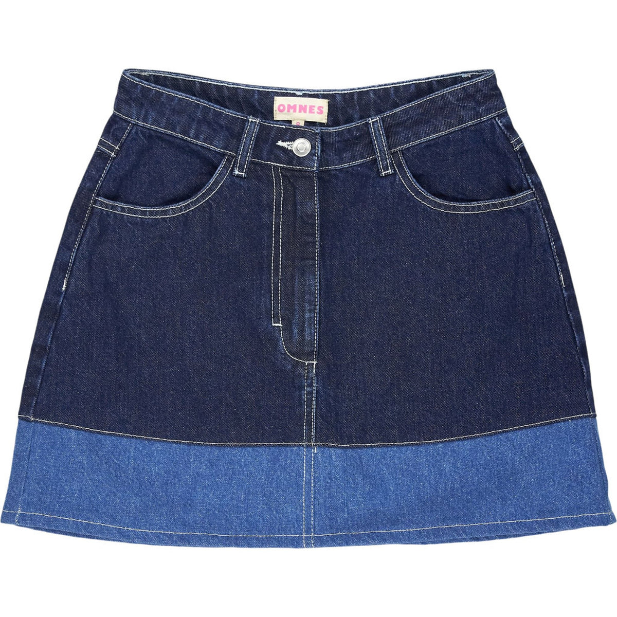 OMNES Blue Denim Skirt