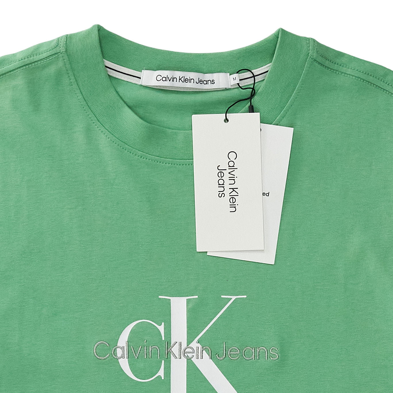 Calvin Klein Jeans Green Logo T-Shirt