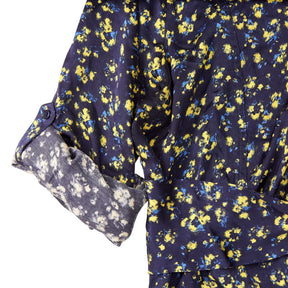 Isabella Oliver Blue Floral Dress