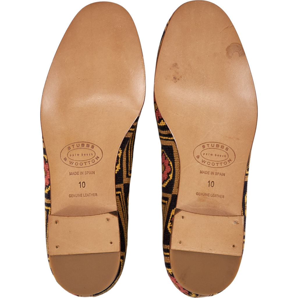 Stubbs & Wootton Multicoloured Leather Loafers