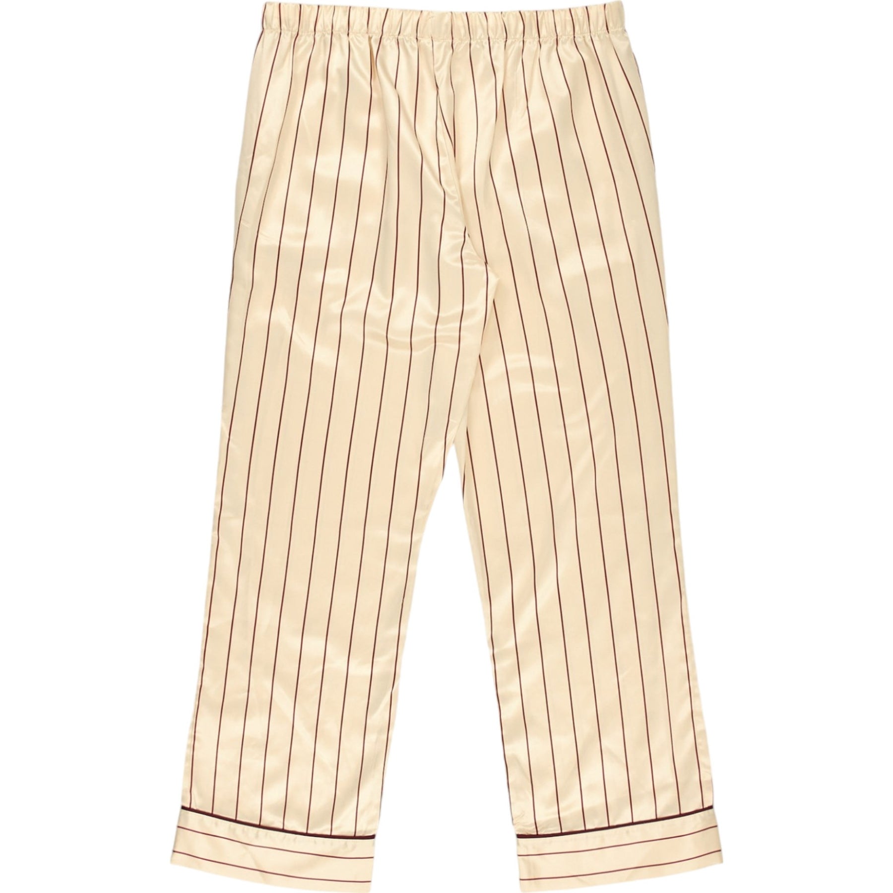 Calvin Klein Cream Striped Pyjama Set