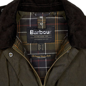 Barbour Olive Waxed Jacket