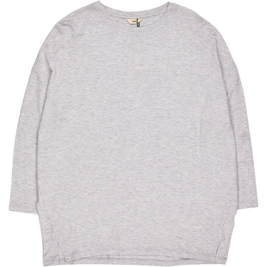 Hush Grey Crew Neck Top