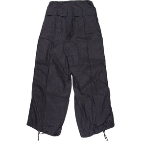 Motel Black Parachute Trousers