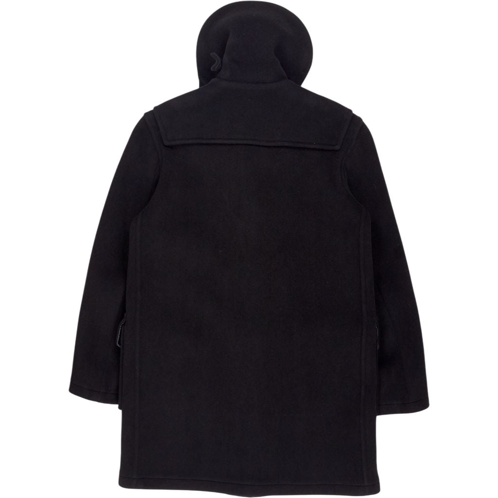 Gloverall Black Wool Duffle Coat