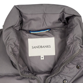 Sandbanks Grey Peninsula Puffer Jacket