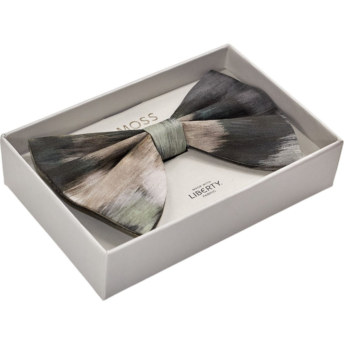 Moss Midnight Macrofloral Bow Tie