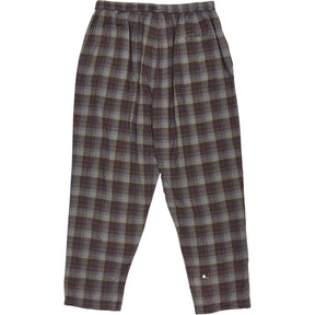 Universal Works Brown Check PJ Trousers