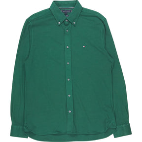 Tommy Hilfiger Green Button-Up Shirt