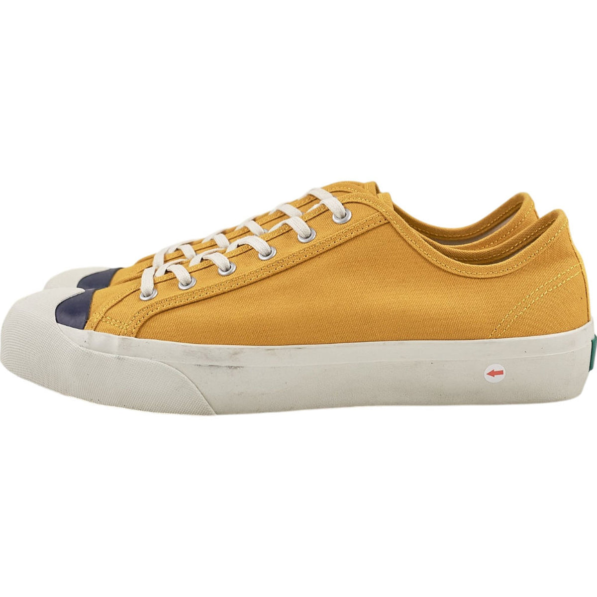 YMC Yellow Canvas Trainers
