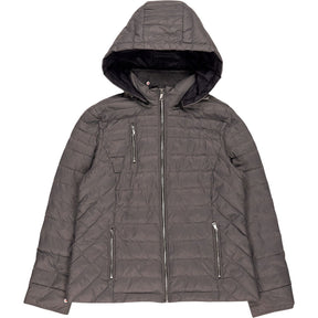 Mint Velvet Grey Hooded Jacket