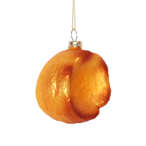 Yorkshire Pudding Glass Decoration