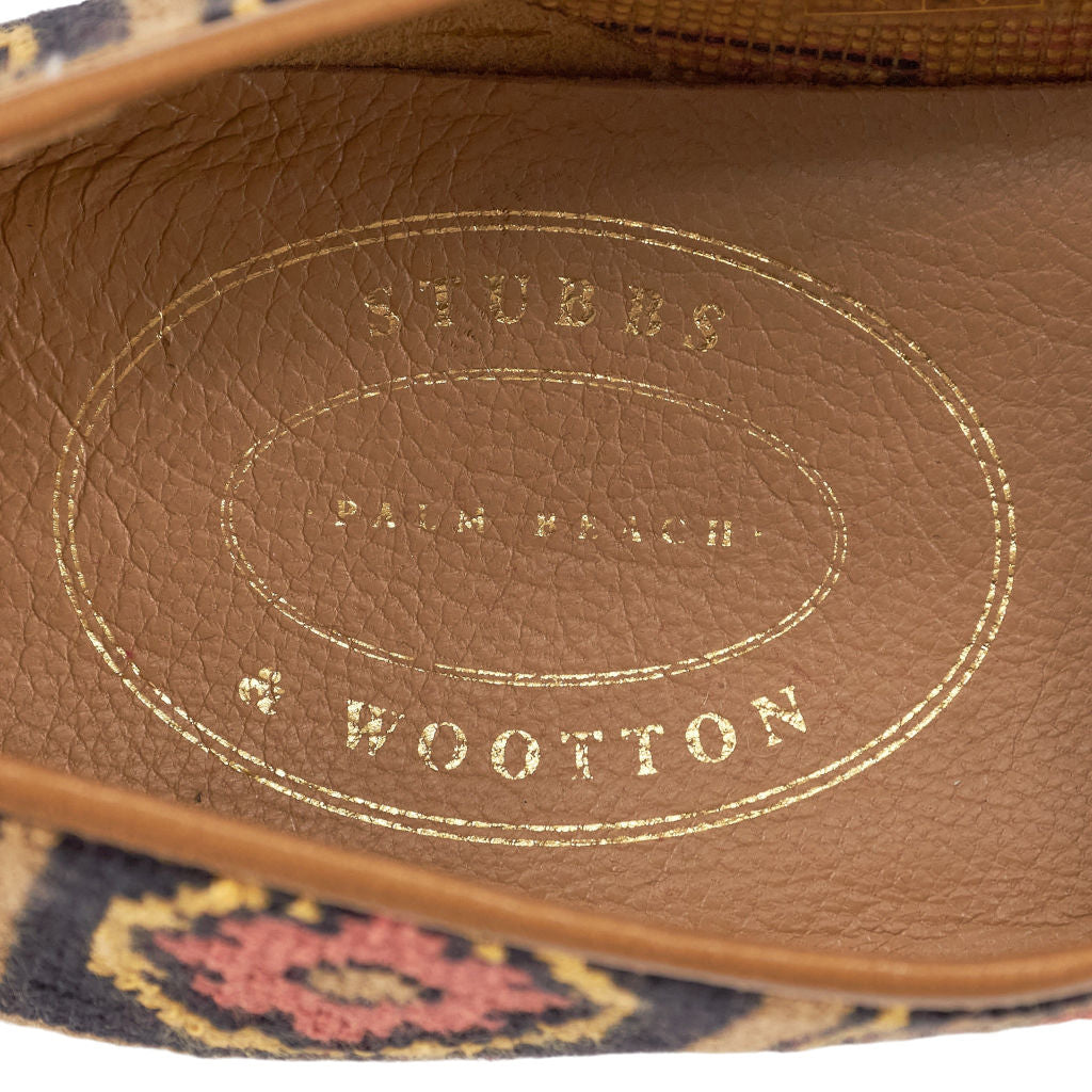 Stubbs & Wootton Multicoloured Leather Loafers