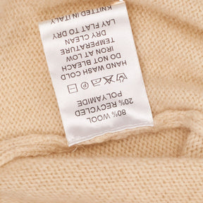 Beaufort & Blake Ecru Wool V Neck Jumper