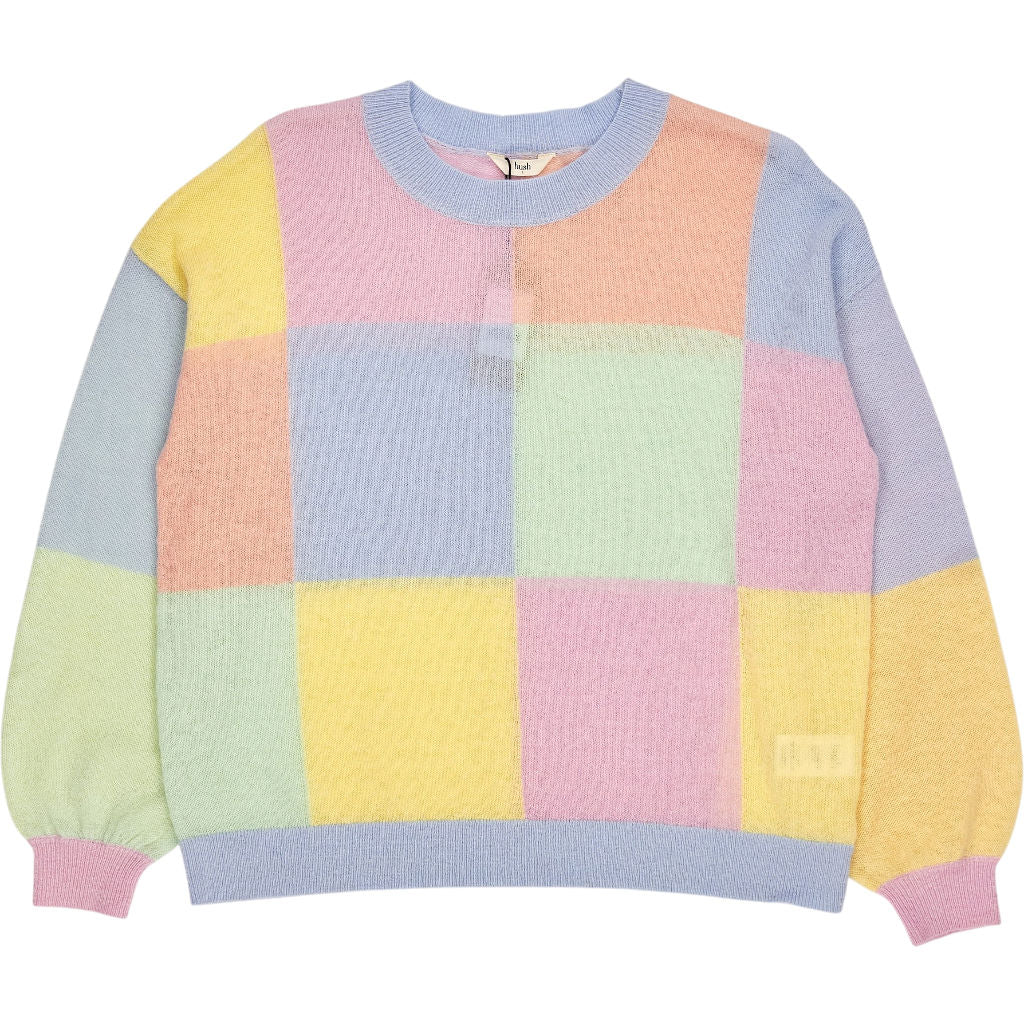 Hush Sorbet Colour Block Jumper