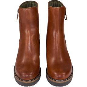 Barbour Brown Leather Ankle Boots