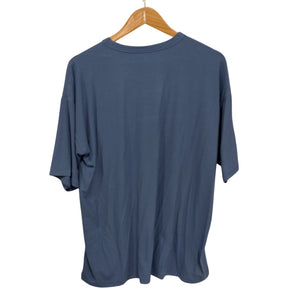Hush Mid Blue Ribbed Pyjama Top