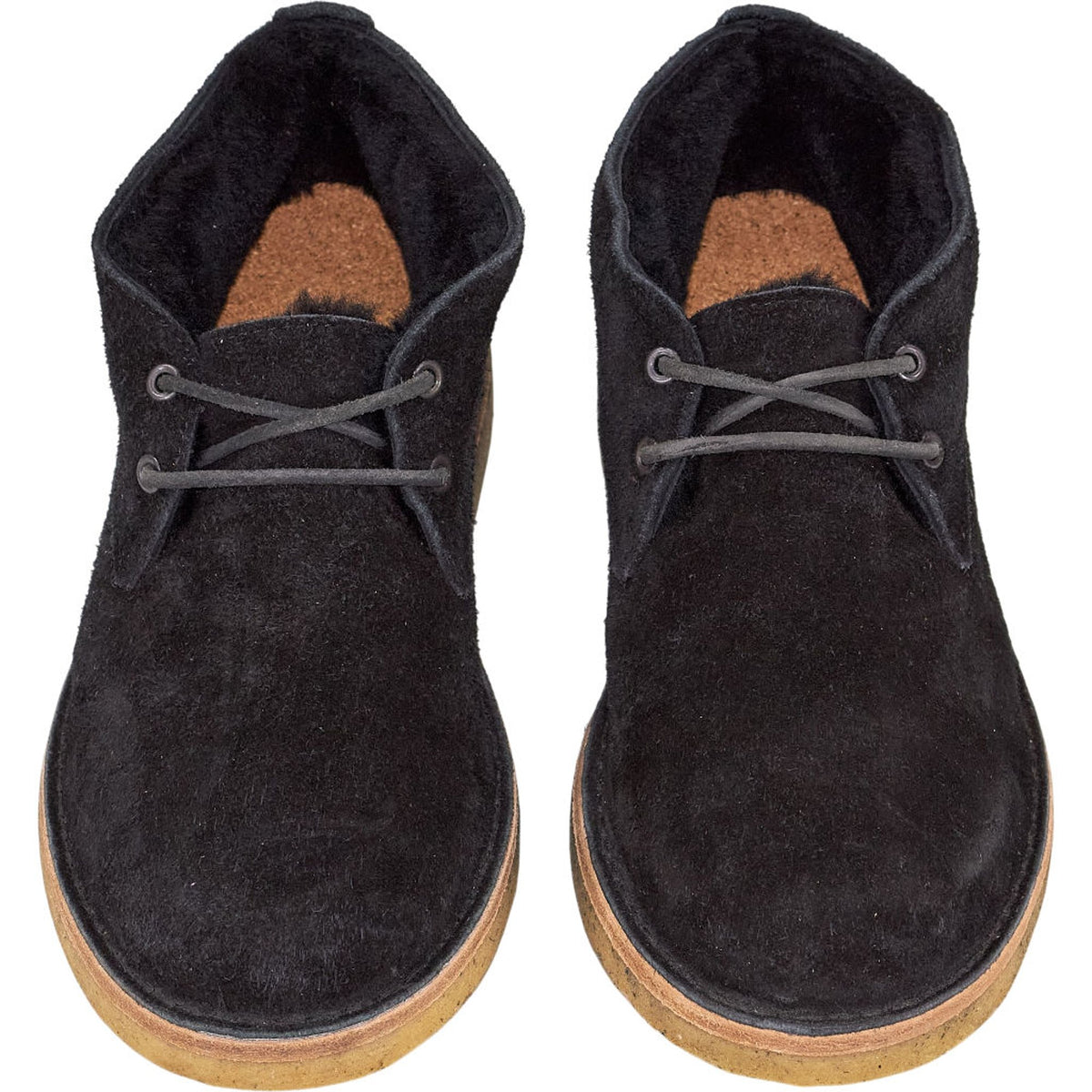 YMC Black Suede Desert Boots