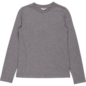 Hush Dark Grey Marl Slim Long Sleeve T-Shirt