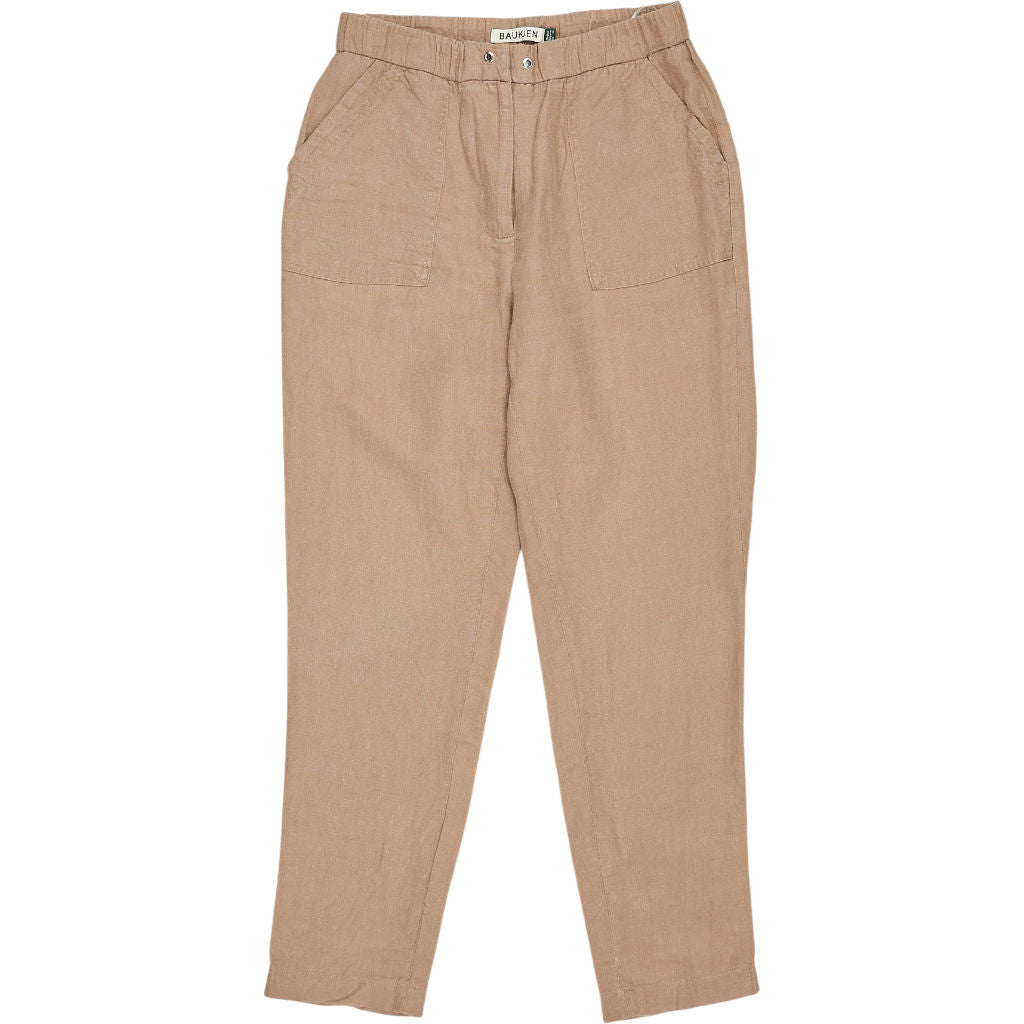 Baukjen Beige Linen Trousers