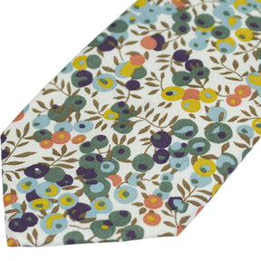 Moss x Liberty Fabric Multicolour Floral Cotton Tie Bundle  x 3
