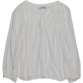 NRBY White Long Sleeve Blouse