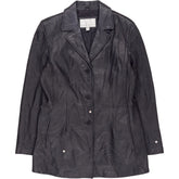 Vintage Nine West Black Leather Jacket