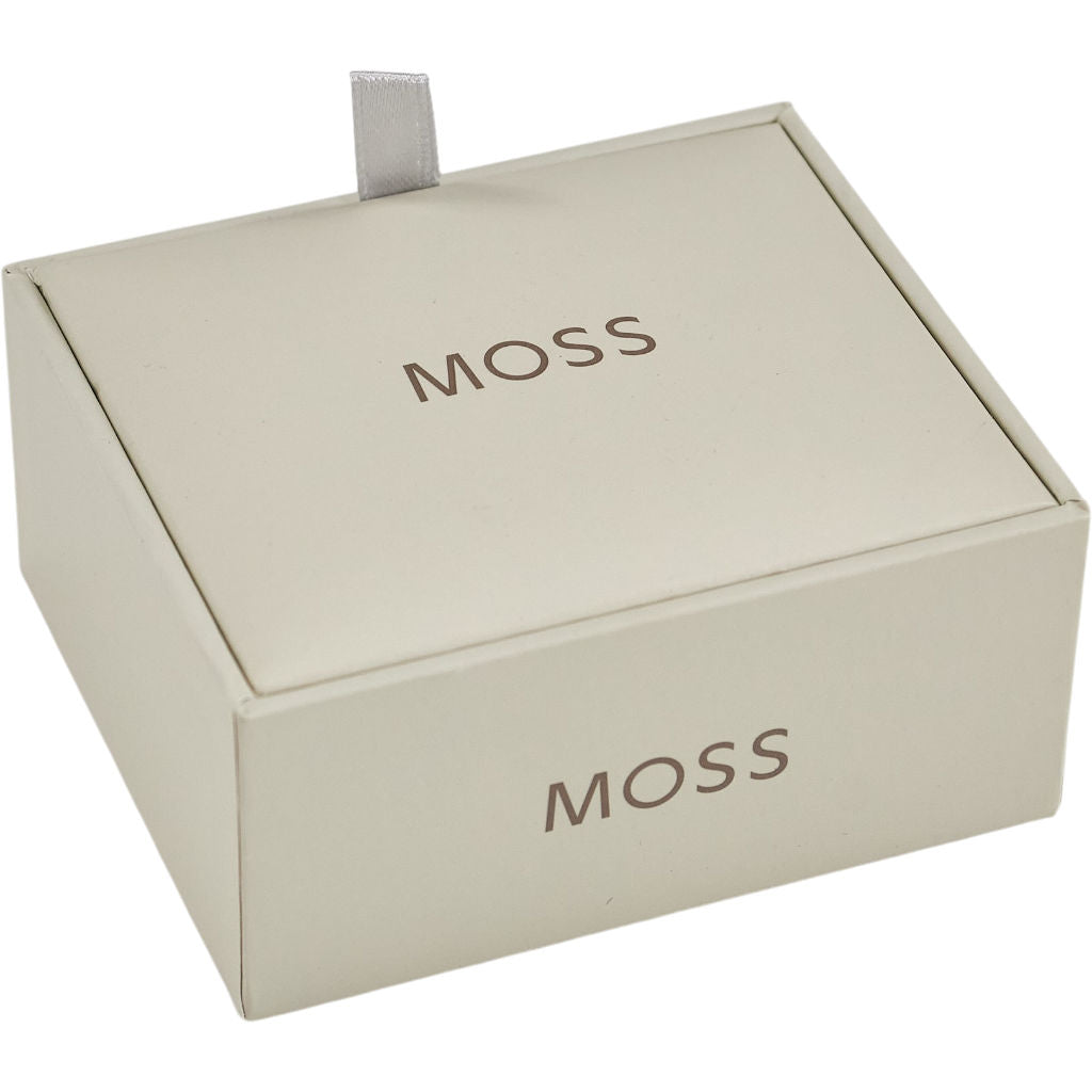 Moss Gold Black & White Dress Studs