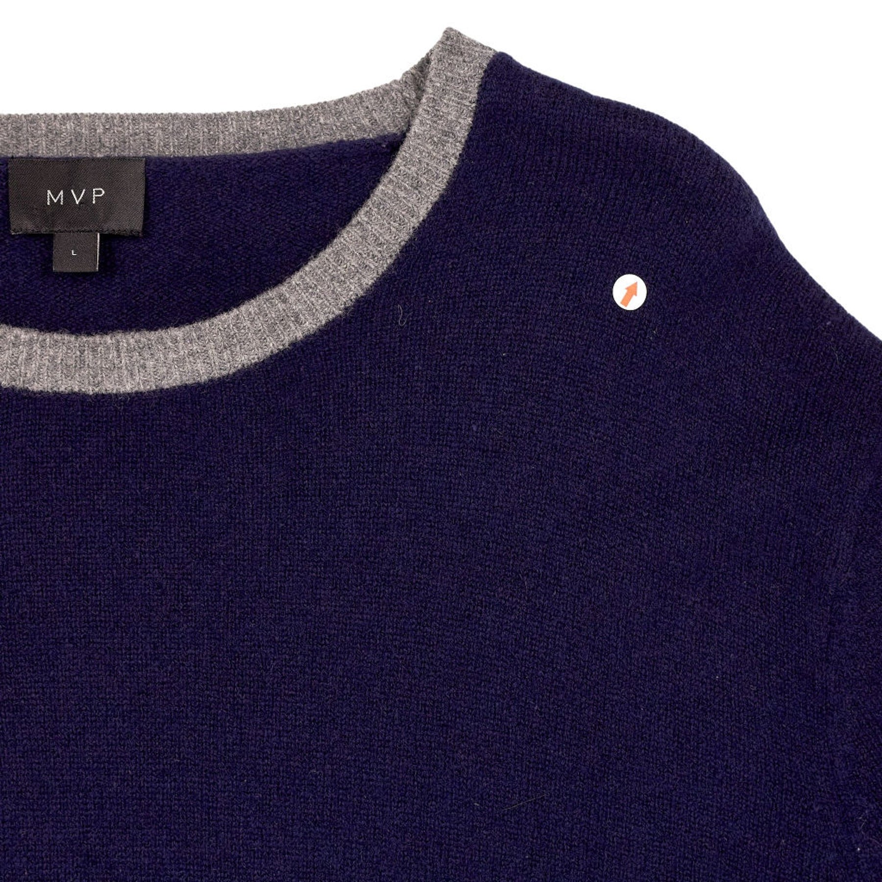 MVP Navy Wool Jumper