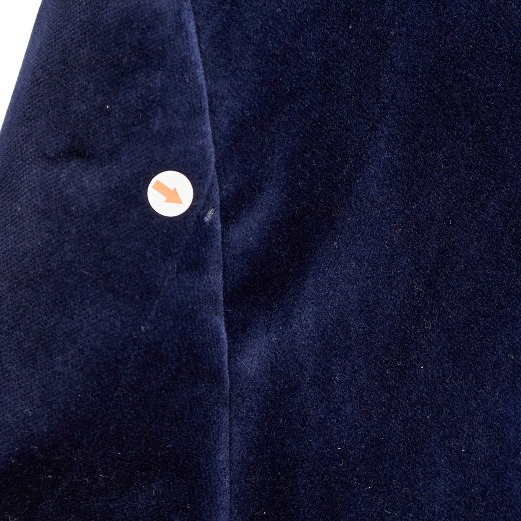Moss Blue Velvet Regular Fit Jacket