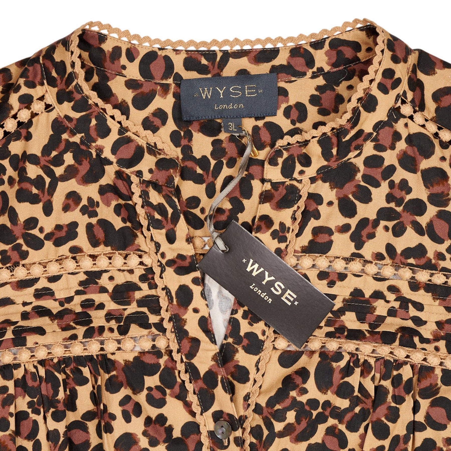 Wyse Leopard Annie Dress