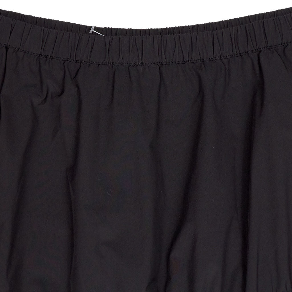 Hush Black Ruched Technical Skirt