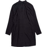 Hush Black Liliana Gathered Mini Dress