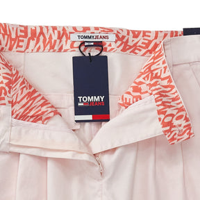 Tommy Jeans Pink Daisy Pleated Pants