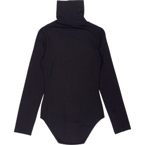 NRBY Black Turtleneck Bodysuit