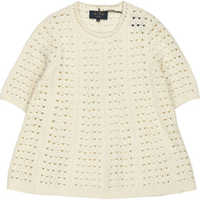 Wyse Ivory Isla Stitch Jumper
