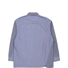 Red Ear Blue Cotton Shirt
