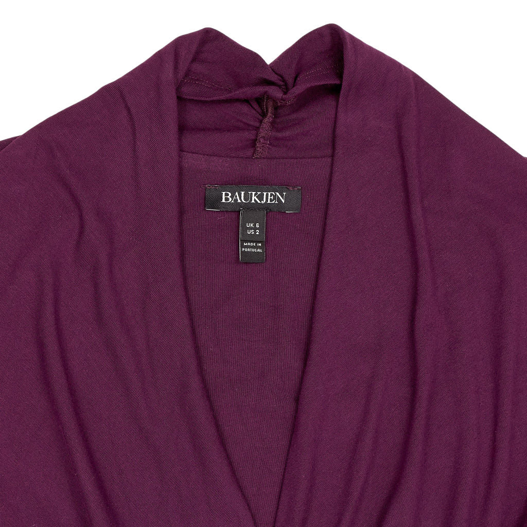 Baukjen Purple Wrap Dress