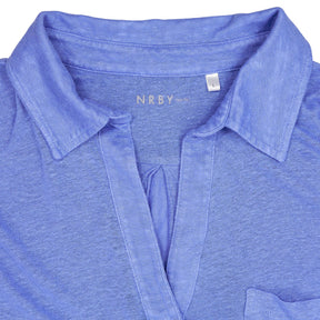 NRBY Blue Linen Shirt